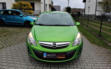 Opel Corsa D Hatchback 5d Facelifting 1.4 87KM 2013 Opel Corsa 1.4 i Tapiercka czesciowo skorzana Klima 1 rok gwarancji, zdjęcie 1
