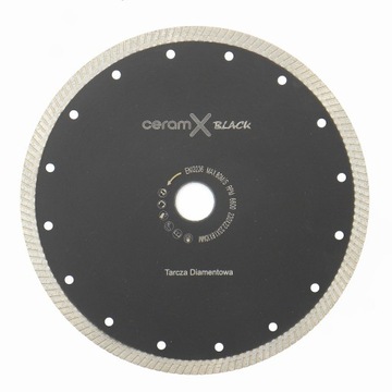 Tarcza do gresu Ceram-X BLACK premium TURBO 230mm