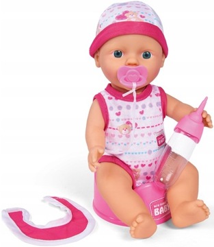 LALKA FUNKCYJNA 30CM NEW BORN BABY PIJE SIKA SIMBA