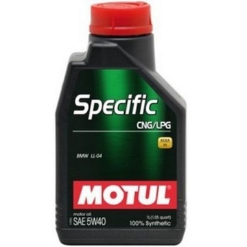 OLEJ MOTUL SPECIFIC CNG/LPG 5W40 1L Olej silnikowy syntetyczny Motul