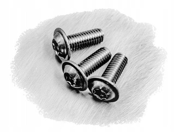 M6x20 ŚRUBA KOŁNIERZOWA z podkładką NIERDZEWNA 7380F TORX (10)