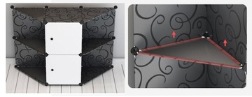 МОДУЛЬНЫЙ ШКАФ ПОЛКА ШКАФ Мебель Шкаф