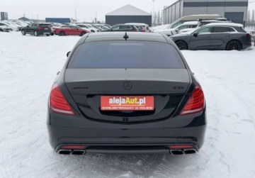 Mercedes Klasa S W222 Limuzyna wersja długa AMG S 63 AMG 585KM 2017 Mercedes-Benz Klasa S 4x4 S63 AMG 5.5 Benz 585 KM 2017r Bezwypadkowy Wa, zdjęcie 15
