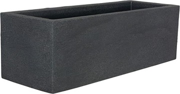 DONICA OSŁONKA ANTRACYT IMITACJA BETONU OGRÓD 80CM