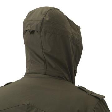 Тактическая военная куртка Helikon Covert M65 Taiga зеленая, размер L