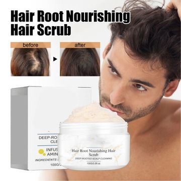 3 szt. Peeling oczyszczający skórę głowy korzeń