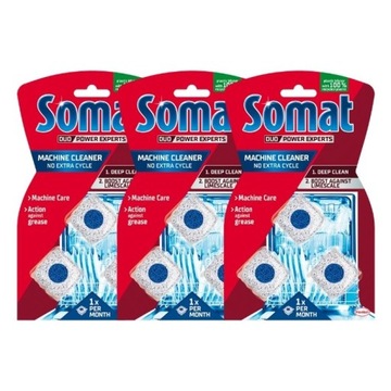 Somat Machine Cleaner Czyścik Zmywarki A3 x3