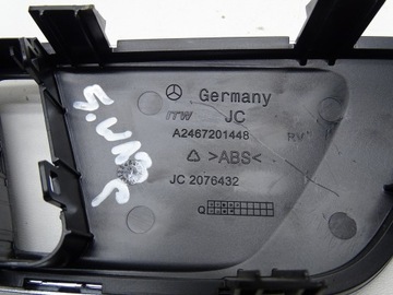 РУЧКА ВНУТРЕННЯЯ ДВЕРИ ПРАВАЯ ПЕРЕДНЯЯ ПРАВАЯ MERCEDES W246 A2467600
