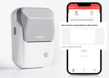 Термопринтер этикеток для самоклеящихся наклеек B1 NiiMbot Graphics