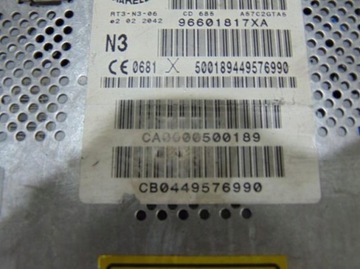 РАДИО CD НАВИГАЦИЯ PEUGEOT 407 96601817XA