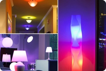 KOLOROWA ŻARÓWKA RGB + W CCT STEROWANA TELEFONEM WIFI APLIKACJA TUYA SMART