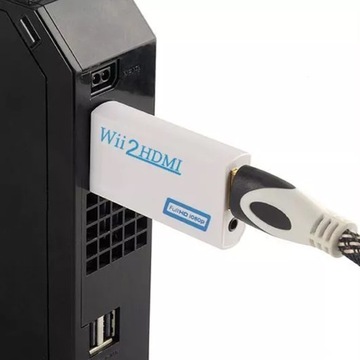 АДАПТЕР-ПРЕОБРАЗОВАТЕЛЬ Wii в HDMI 1080p АДАПТЕР ДЛЯ КОНСОЛИ