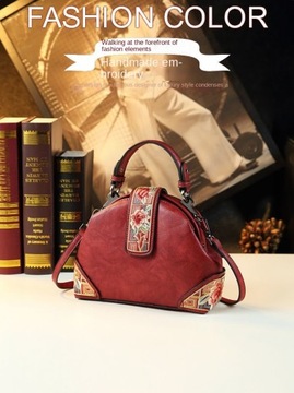 Мэн ЛинКай Леди вышитая вручную маленькая сумка с вышивкой