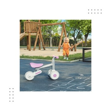 БАЛАНСИРОВОЧНЫЙ ВЕЛОСИПЕД детский ходунки TULANO Scout 20 Pink.