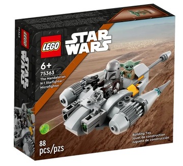 LEGO Star Wars 75363 Myśliwiec N-1 Mandalorianina w mikroskali
