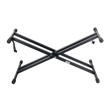 Statyw do keyboardu regulowany 32-97cm stojak pod pianino podwójny Hardman