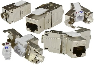 PANDUIT Keystone RJ45 кат.6A 10 Гбит/с KJS6X88TC