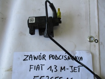 Fiat вакуумный клапан 1,3 MJ 55265516