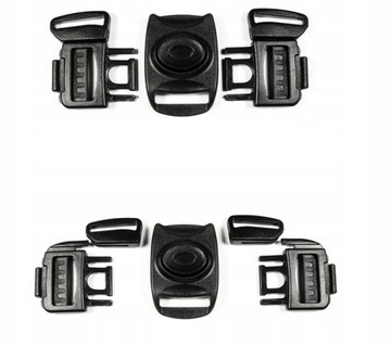 ПЯТИТОЧЕЧНАЯ ПРЯЖКА ПЛАСТИКОВЫЙ ЗАЖИМ 5-ПОНЯТНЫЙ в 3