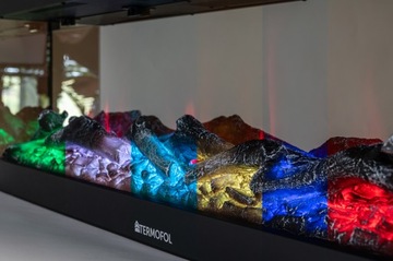 ВСТРАИВАЕМЫЙ ЭЛЕКТРОКАМИН С ДИСТАНЦИОННЫМ УПРАВЛЕНИЕМ + WIFI 1800Вт 182,6см