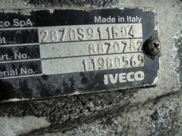 Коробка передач 8-рычажная подвеска моста Двигатель Iveco Eurocargo