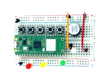 Комплект Raspberry PI PICO W WiFi 2040 ARM с PINAMI