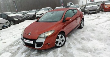 Renault Megane III Coupe 1.6 16v 110KM 2009 Renault Megane Coupe 1.6i 110kM Klima Navi Keyless Xenon Bluetooth Temp. G, zdjęcie 8