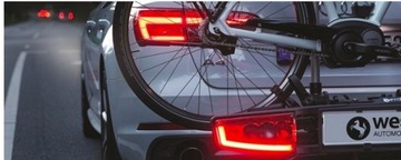 WESTFALIA BC80 13P багажник для велосипеда | 3 ВЕЛОСИПЕДА | СКЛАДНОЙ | *Светодиоды