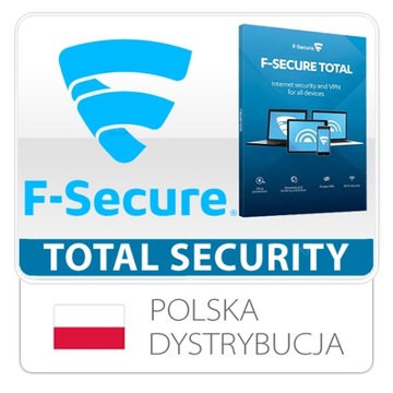F-Secure Total Security 5 urządzenia / 1 rok