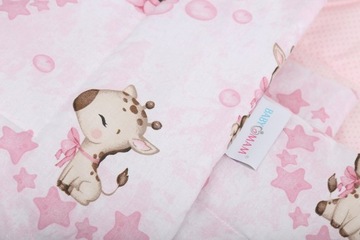 ROŻEK NIEMOWLĘCY BECIK OTULACZ DWUSTRONNY BAWEŁNA BABYMAM