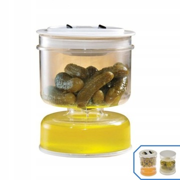 PICKLES JAR SŁOIK OGÓRKOWY MOKRĄ SUCHĄ SEPARAC