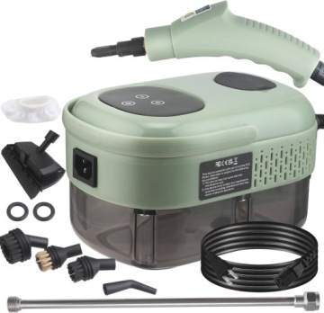 Parní Čistič, Parní Čistič Oken 1500 W 3 Bar, 6 Úrovní Nastavení