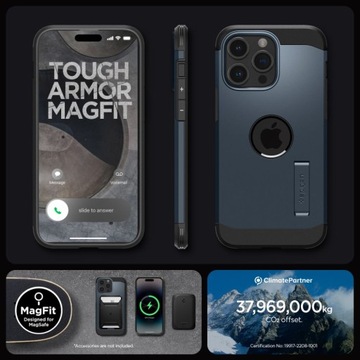 SPIGEN TOUGH ARMOR — ПРОЧНЫЙ КОРПУС С MAGSAFE CASE ДЛЯ IPHONE 15 PRO