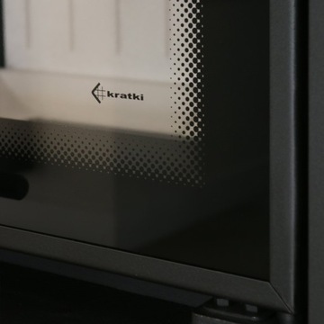 Каминная топка ЭКО, стальной воздух, угловой, 6кВт Simple S, вход справа