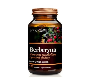 Berberyna 500 mg 100 kaps. - Doctor Life