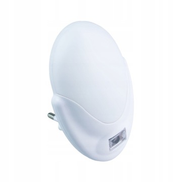Lampka nocna LED z czujnikiem zmierzchu do kontaktu 230V