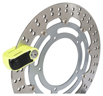 Blokada motocyklowa z alarmem Hartmann 5,5 mm
