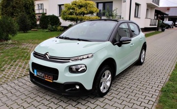 Citroen C3 III Hatchback 1.2 PureTech 110KM 2018 Citroen C3 1.2 i Gwarancja 1 rok Led Tempomat Asystent pasa ruchu