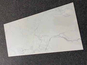 Плитка 60х120 мрамор новая белая матовая