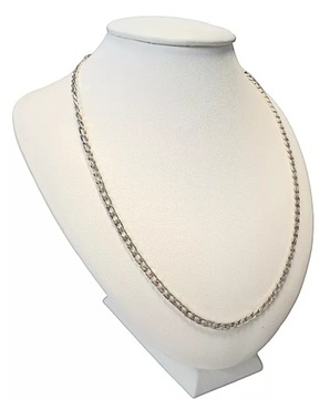 SREBRNY ŁAŃCUSZEK 8,18GR 925PR