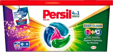 Persil Kapsułki do prania 4in1 Discs Deep Clean Color 32szt.