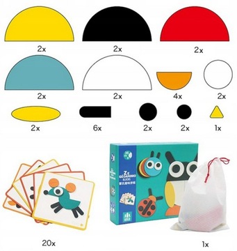 ДЕРЕВЯННАЯ ЛОГИЧЕСКАЯ ПАЗЛ МОНТЕССОРИ