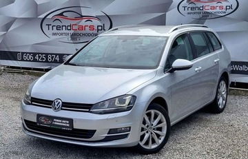 Volkswagen Golf VII Variant 2.0 TDI CR DPF BlueMotion Technology 150KM 2013 Volkswagen Golf 2.0 150 KM navi bezwypadkowy serwisowany Gwarancja Oplacony, zdjęcie 2