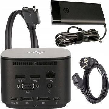 Stacja dokująca HP THUNDERBOLT DOCK G2 ORYGINALNY ZASILACZ 230W USB-C/DP/RJ