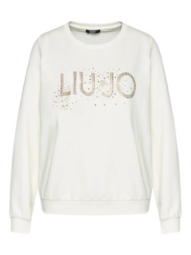 BLUZA LIU JO SPORT ECRU XXL bawełniana