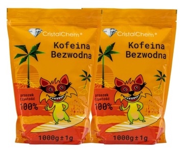 2000g Kofeina Bezwodna Puder Najlepsza Jakość HiT.