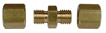 ŁĄCZNIK RURKI MIEDZIANEJ 4,5mm + BARYŁKI [90-3]