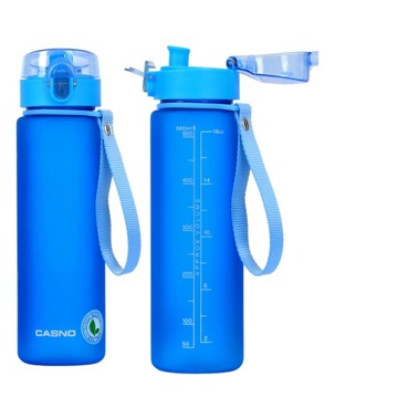 CASNO Butelka Bidon Rowerowy Na Wodę Dla Chłopca 560 ml