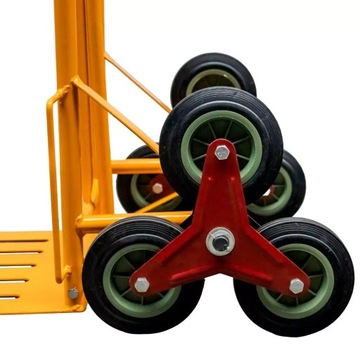 Складская транспортная тележка STAIR MILLER 250KG THREE-WHEEL складная