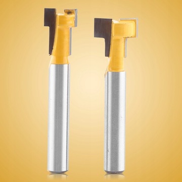 Т-образная РЕЗКА ПО ДРЕВЕСИНЕ 12,7ММ 5,9ММ ХВОСТОВИК 6,35ММ 2 ШТ.